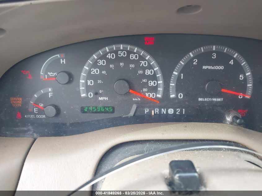 2001 Ford F-150 King Ranch Edition/Lariat/Xlt VIN: 1FTRW08W11KF80945 Lot: 41849265