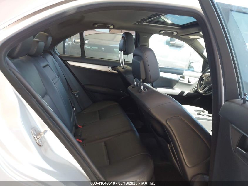 2012 Mercedes-Benz C 250 Luxury/Sport VIN: WDDGF4HB8CA729264 Lot: 41849510
