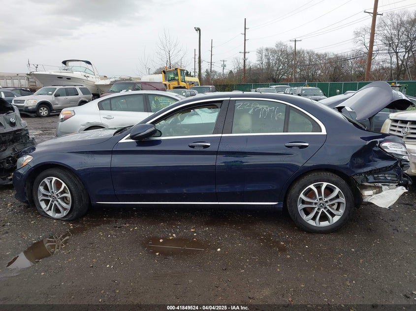 2018 MERCEDES-BENZ C 300 VIN: WDDWF4KB0JR329587