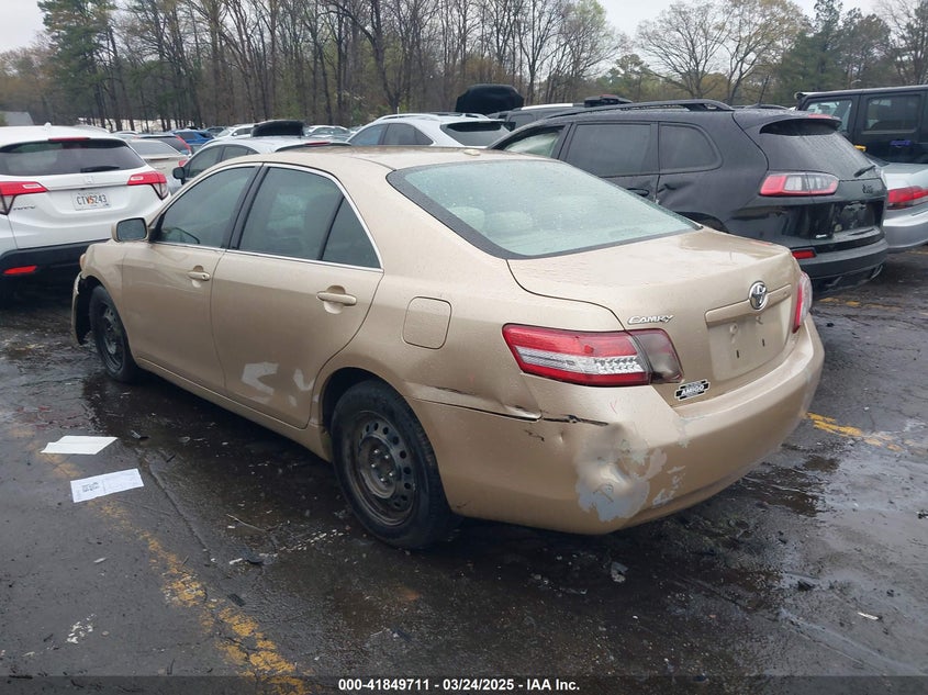 2011 TOYOTA CAMRY VIN: 4T1BF3EK1BU134767