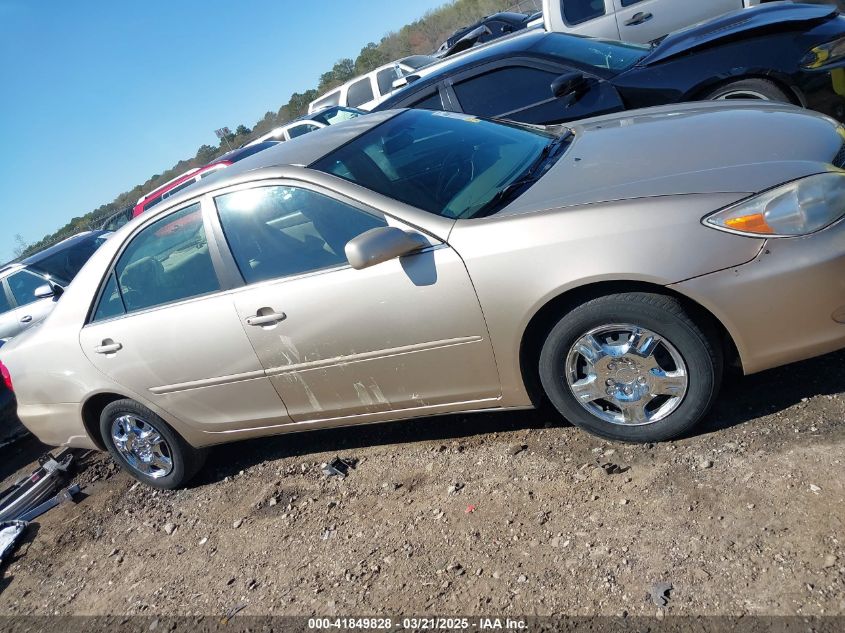 2003 Toyota Camry Le VIN: 4T1BE32KX3U233130 Lot: 41849828