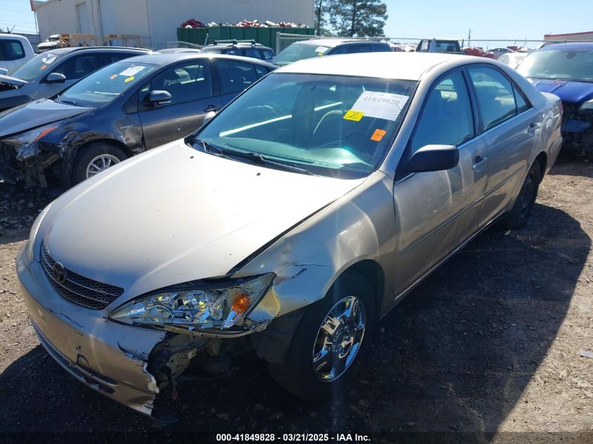 2003 Toyota Camry Le VIN: 4T1BE32KX3U233130 Lot: 41849828