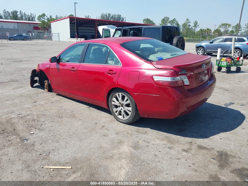 2007 TOYOTA CAMRY HYBRID VIN: 4T1BB46K37U026187