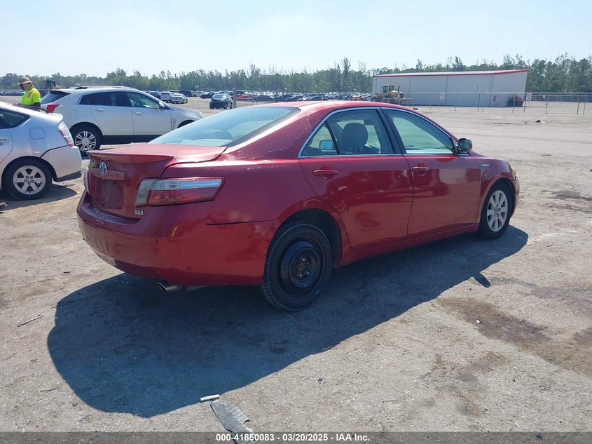 2007 TOYOTA CAMRY HYBRID VIN: 4T1BB46K37U026187