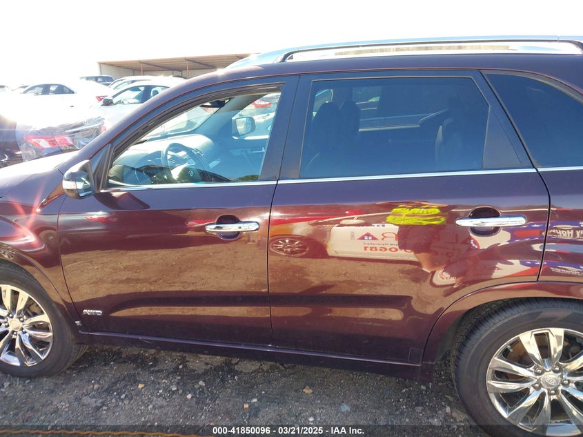 2011 Kia Sorento Sx V6 VIN: 5XYKWDA25BG160578 Lot: 41850096