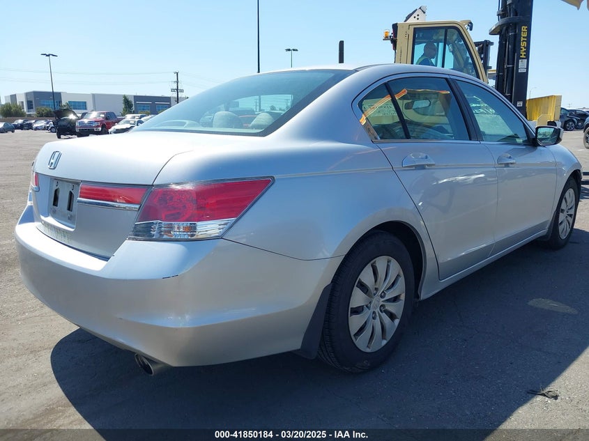 2012 HONDA ACCORD VIN: 1HGCP2F36CA163886