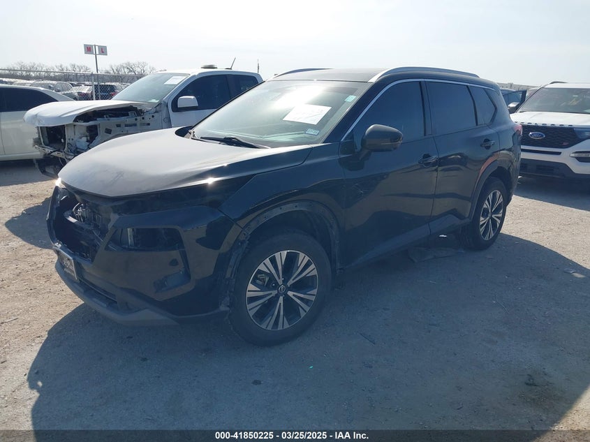 VIN 5N1AT3BA0MC741106 2021 NISSAN ROGUE SV FWD
