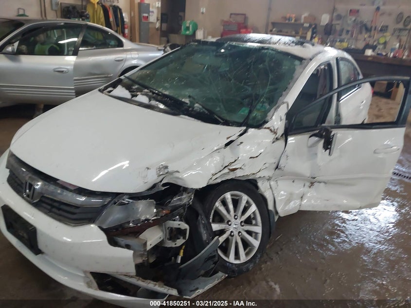 2012 HONDA CIVIC VIN: 19XFB2F91CE001000