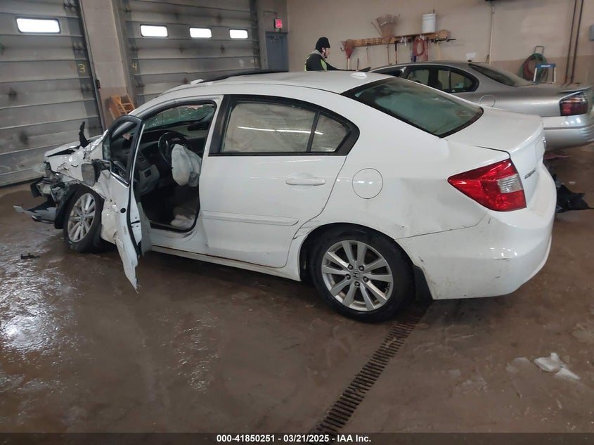 2012 HONDA CIVIC VIN: 19XFB2F91CE001000