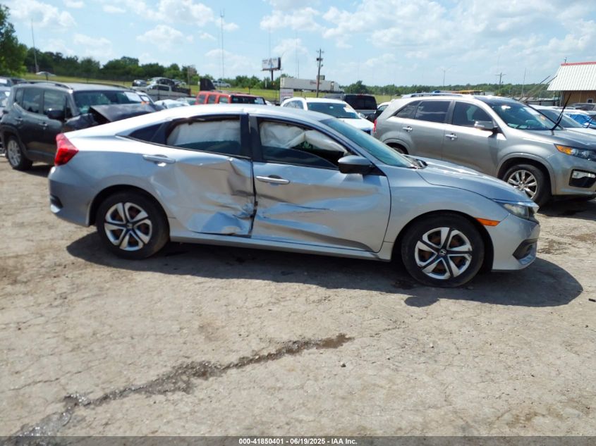 2017 Honda Civic Lx VIN: 19XFC2F57HE200408 Lot: 41850401