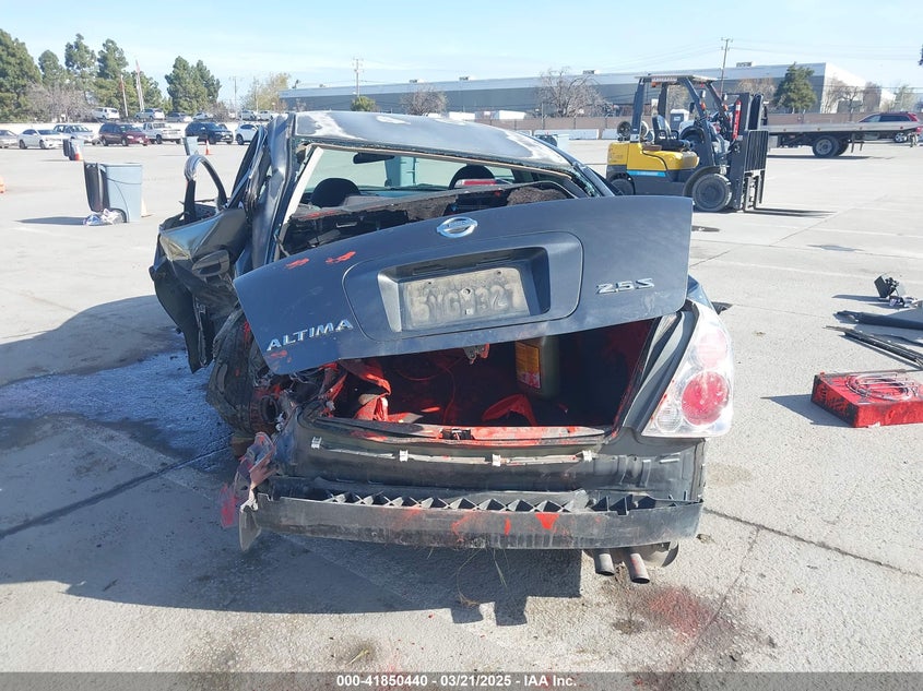 2006 NISSAN ALTIMA VIN: 1N4AL11D26N443478