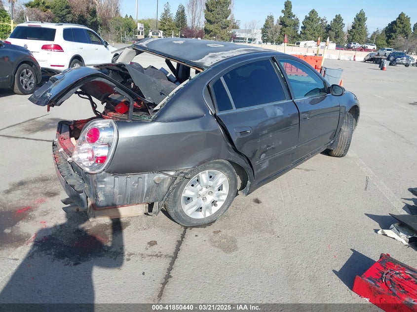 2006 NISSAN ALTIMA VIN: 1N4AL11D26N443478