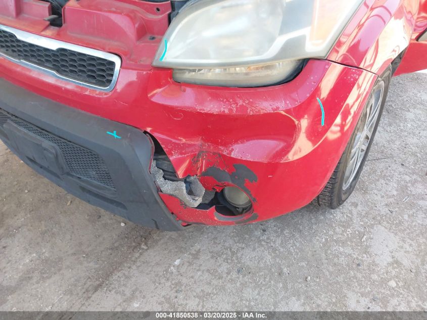2010 Kia Soul + VIN: KNDJT2A20A7173985 Lot: 41850538