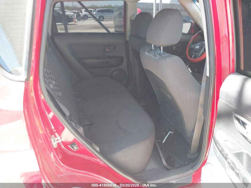 2010 Kia Soul + VIN: KNDJT2A20A7173985 Lot: 41850538