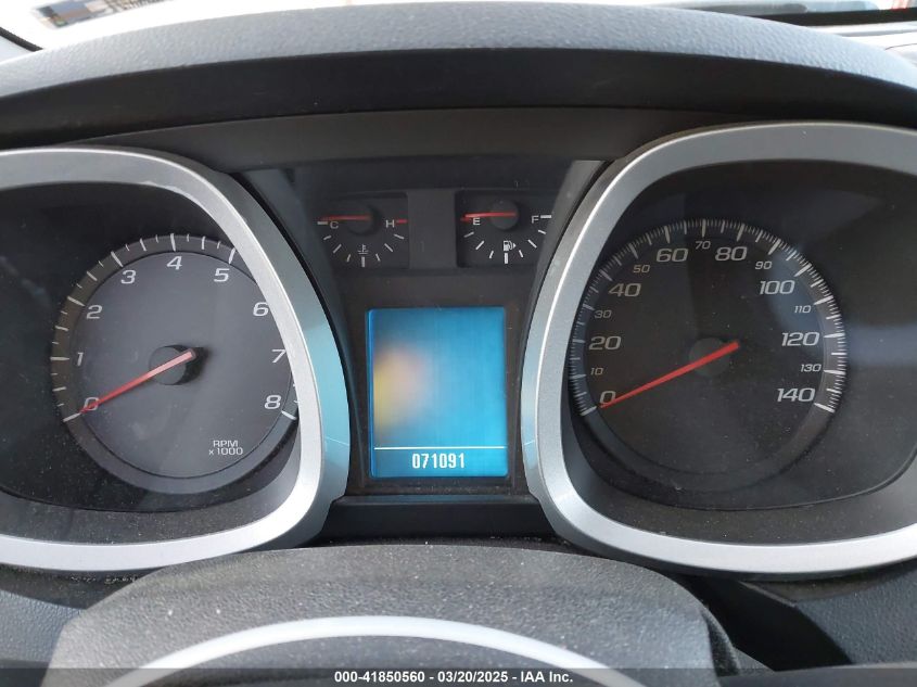 2011 Chevrolet Equinox 1Lt VIN: 2CNALDEC1B6331035 Lot: 41850560