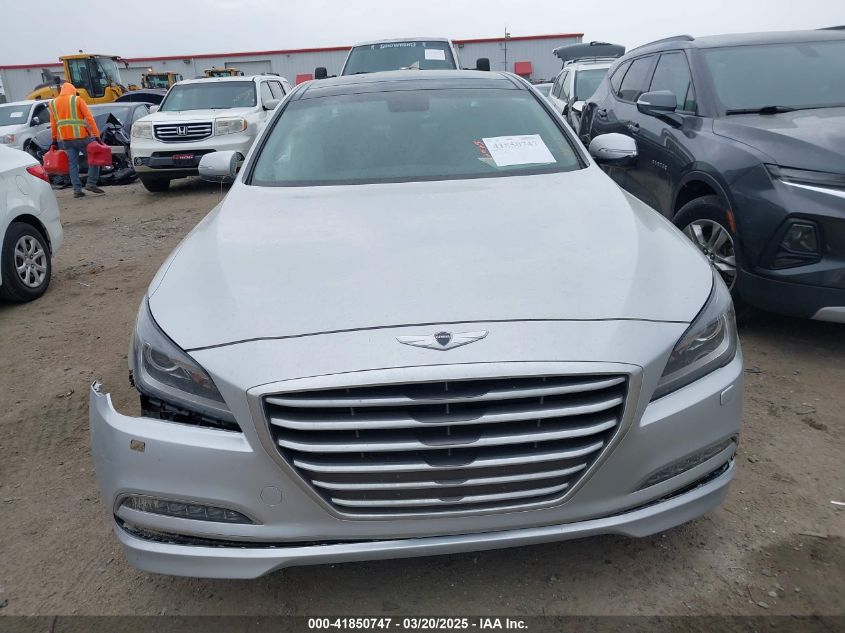 2016 Hyundai Genesis 3.8 VIN: KMHGN4JE8GU138496 Lot: 41850747
