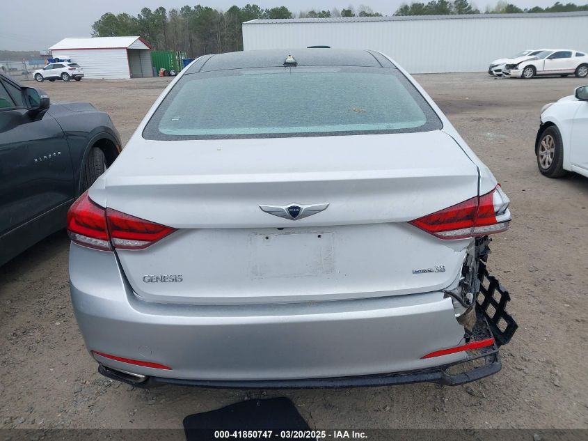 2016 Hyundai Genesis 3.8 VIN: KMHGN4JE8GU138496 Lot: 41850747
