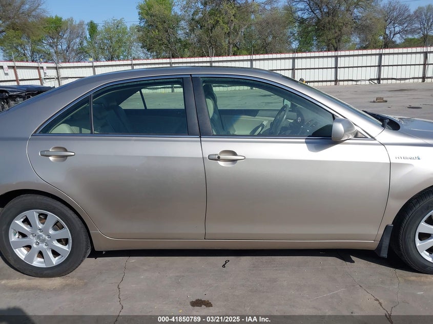 2007 TOYOTA CAMRY HYBRID VIN: JTNBB46K873003669