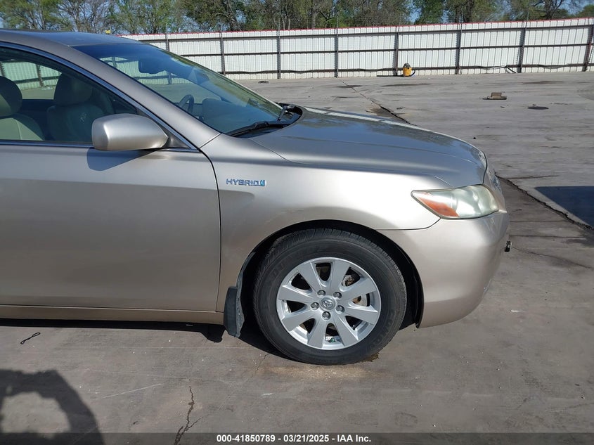 2007 TOYOTA CAMRY HYBRID VIN: JTNBB46K873003669