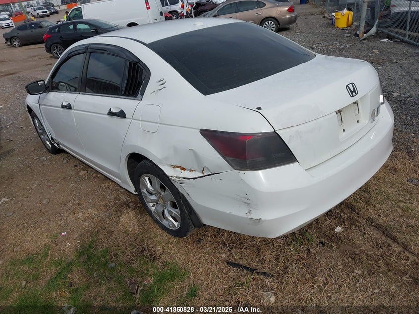 2008 HONDA ACCORD VIN: 1HGCP26878A108172