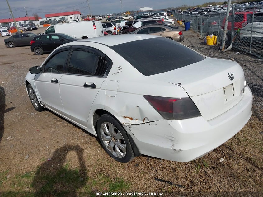 2008 HONDA ACCORD VIN: 1HGCP26878A108172