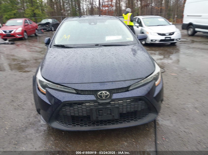 2020 TOYOTA COROLLA VIN: 5YFEPRAE8LP108201