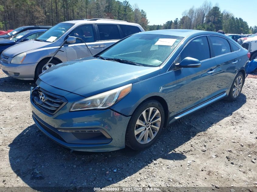 2017 HYUNDAI SONATA SPORT - 5NPE34AF6HH578898