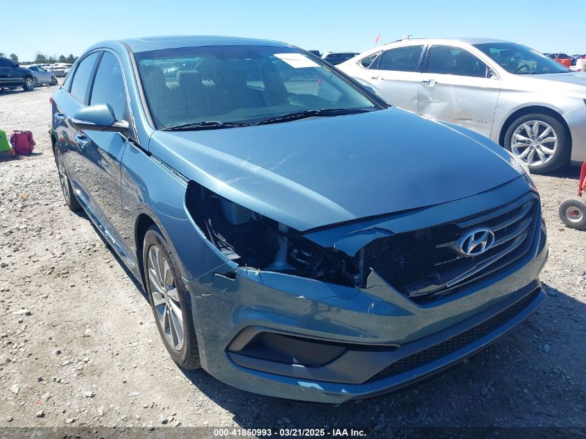 2017 HYUNDAI SONATA SPORT - 5NPE34AF6HH578898