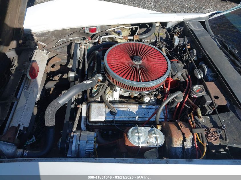 2001 Chevrolet Corvette VIN: 1G1AY8768BC418361 Lot: 41851046