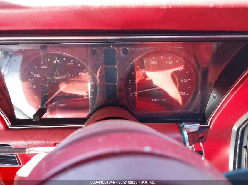2001 Chevrolet Corvette VIN: 1G1AY8768BC418361 Lot: 41851046