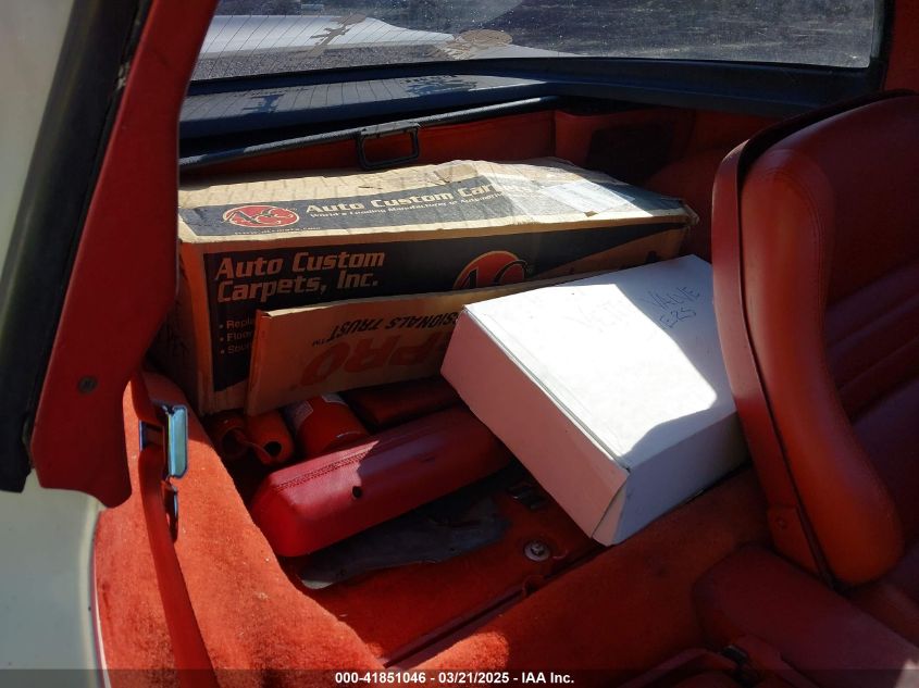 2001 Chevrolet Corvette VIN: 1G1AY8768BC418361 Lot: 41851046