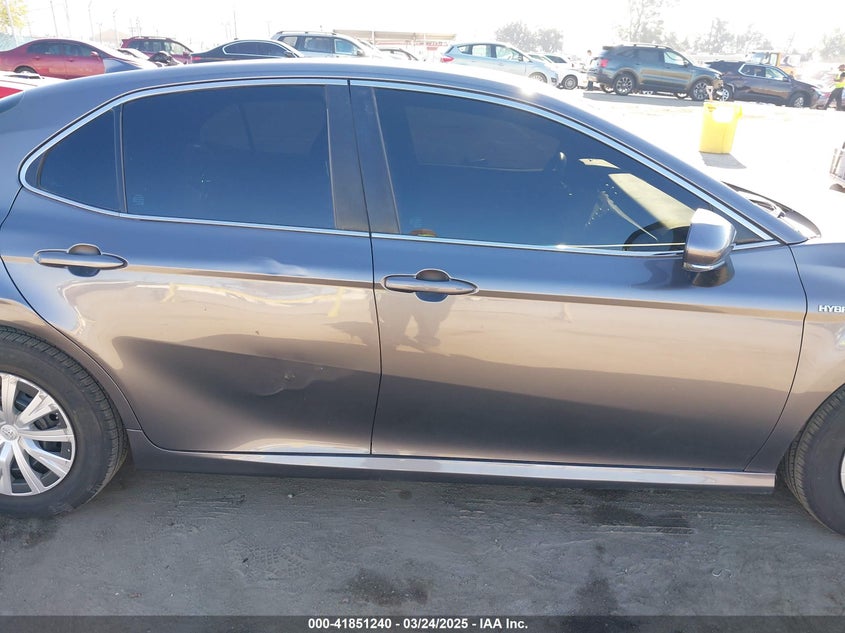 2020 TOYOTA CAMRY VIN: 4T1L31AK1LU518444