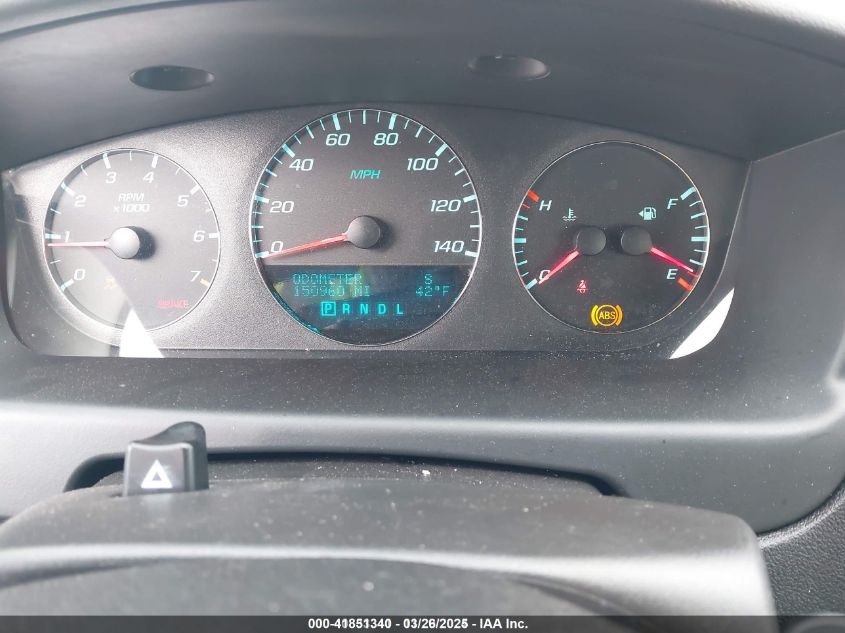 2013 Chevrolet Impala Lt VIN: 2G1WG5E3XD1224756 Lot: 41851340