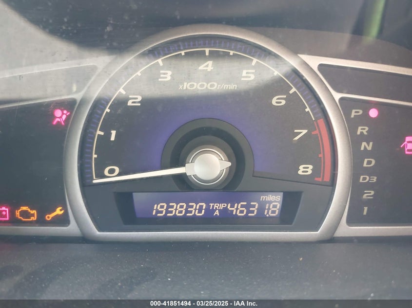 2006 HONDA CIVIC VIN: 2HGFA16866H514046