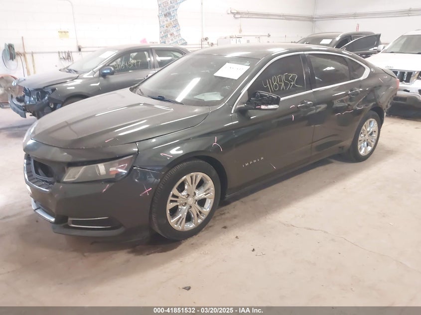 2014 CHEVROLET IMPALA VIN: 1G1125S38EU115473