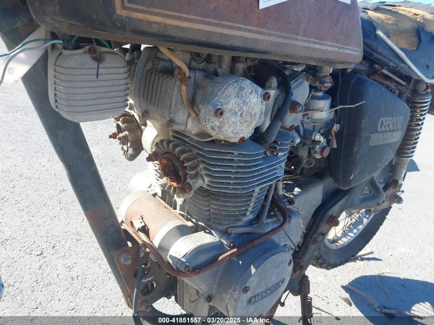 1974 Honda Cb500 VIN: CB500T-1021656 Lot: 41851557
