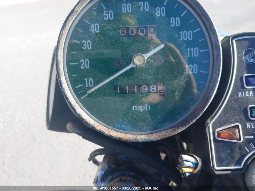 1974 Honda Cb500 VIN: CB500T-1021656 Lot: 41851557