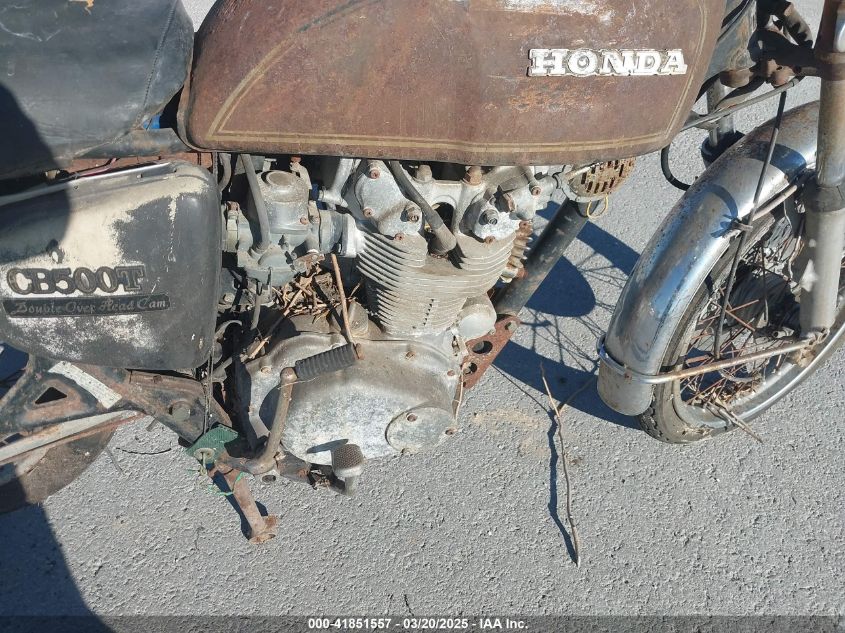 1974 Honda Cb500 VIN: CB500T-1021656 Lot: 41851557