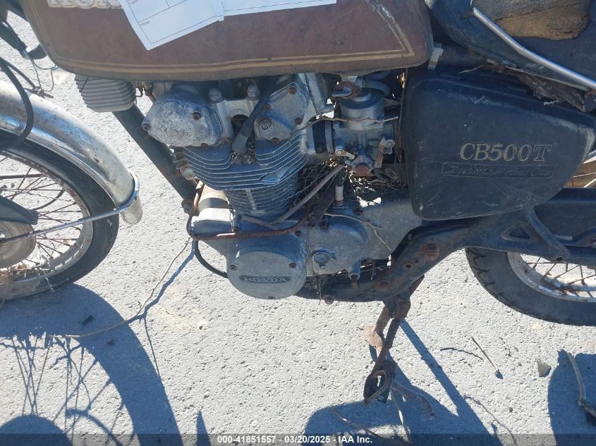 1974 Honda Cb500 VIN: CB500T-1021656 Lot: 41851557