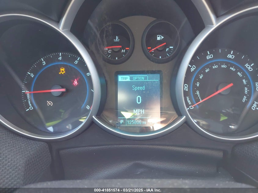 2014 CHEVROLET CRUZE VIN: 1G1PC5SB8E7201279