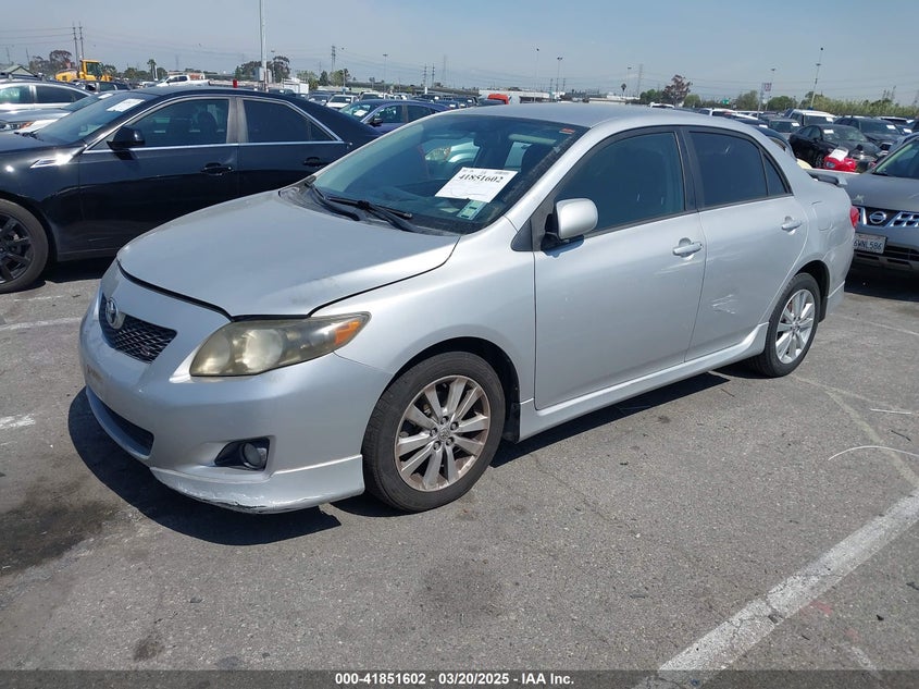 2009 TOYOTA COROLLA VIN: 1NXBU40E99Z049036
