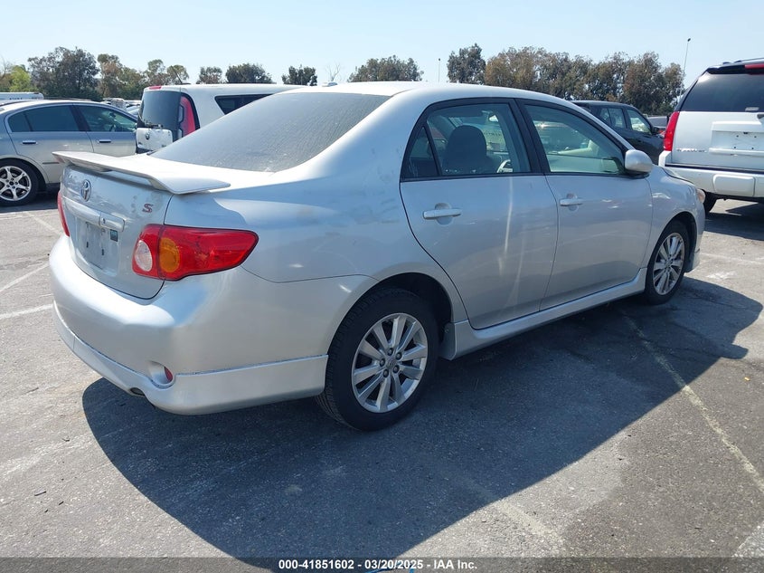 2009 TOYOTA COROLLA VIN: 1NXBU40E99Z049036