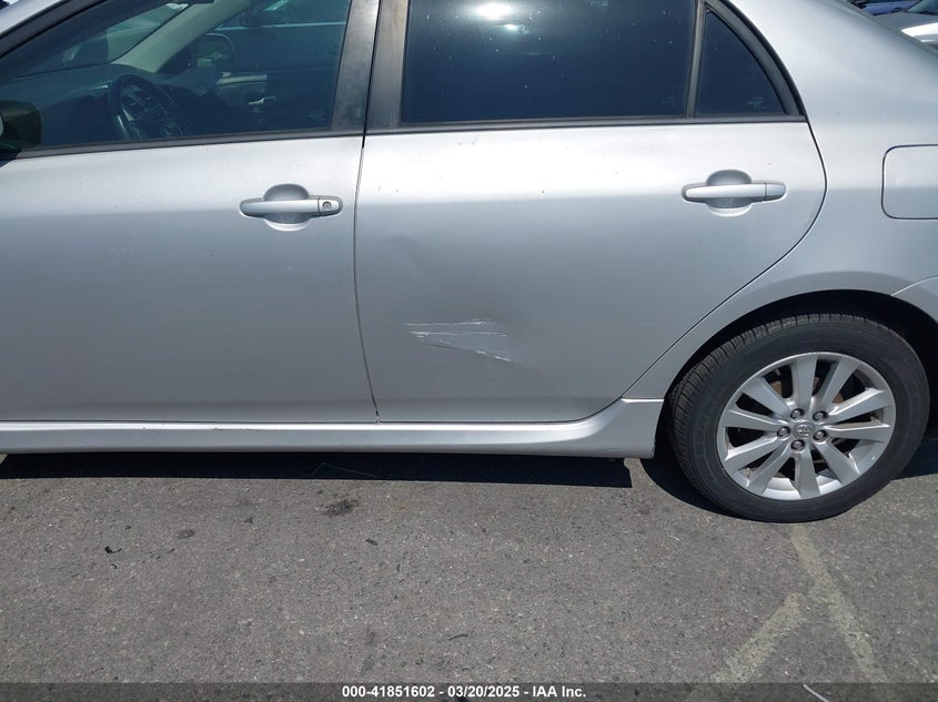 2009 TOYOTA COROLLA VIN: 1NXBU40E99Z049036