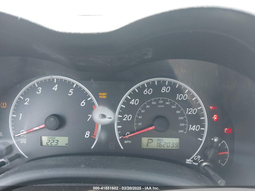 2009 TOYOTA COROLLA VIN: 1NXBU40E99Z049036