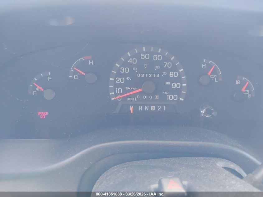 1998 Ford Econoline E450 Super Duty Cutwy Rv VIN: 1FDXE40S7WHB03835 Lot: 41851638