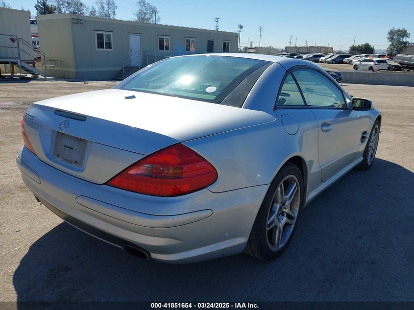 2006 MERCEDES-BENZ SL 500 VIN: WDBSK75F16F115459