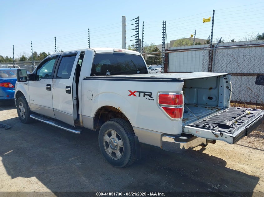 2012 FORD F-150 VIN: 1FTFW1ET3CKD55447