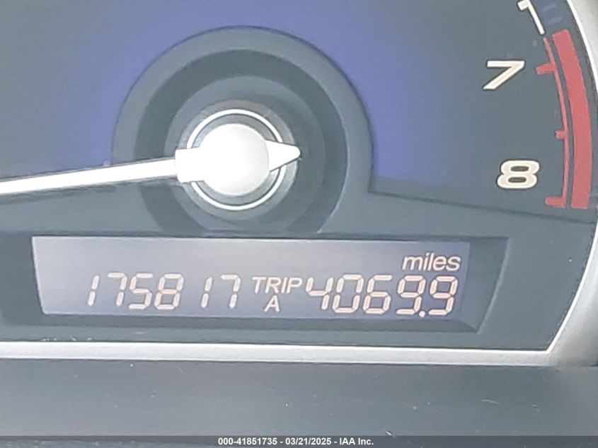 2008 Honda Civic Ex-L VIN: 2HGFA16928H342299 Lot: 41851735