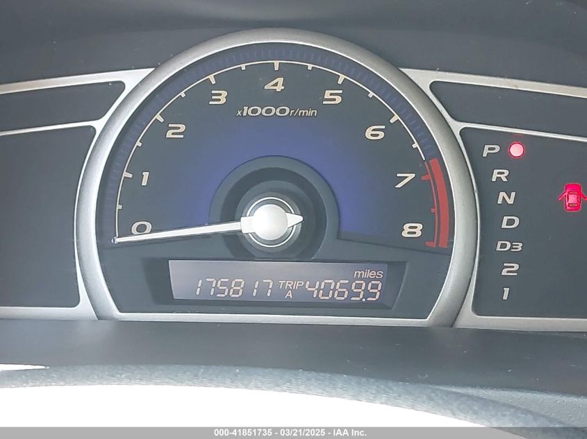 2008 Honda Civic Ex-L VIN: 2HGFA16928H342299 Lot: 41851735