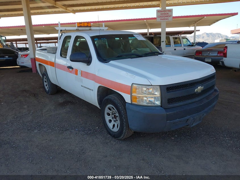 2007 CHEVROLET SILVERADO VIN: 1GCEC19077Z637107